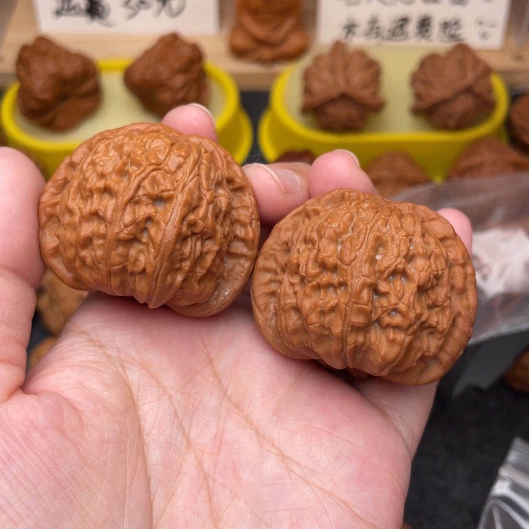 文玩核桃把件狮子42