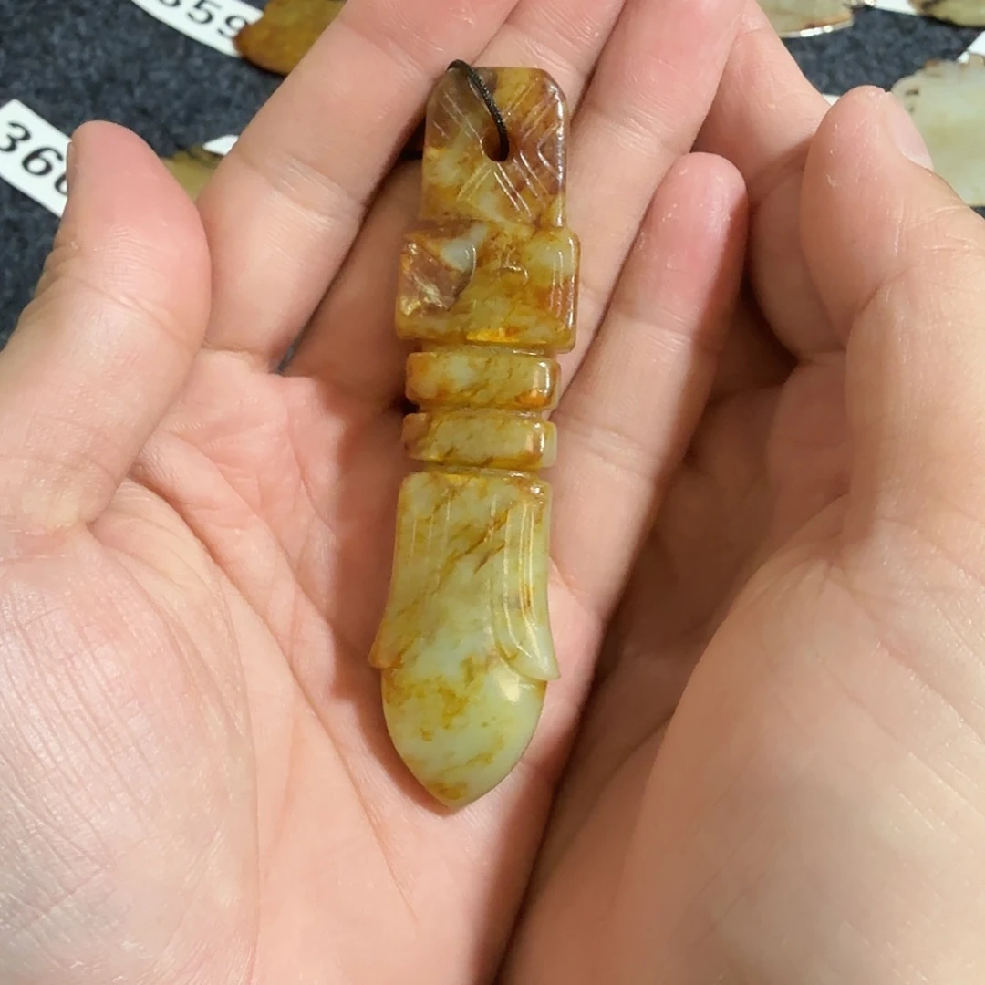 和田玉挂件未镶嵌加*溜