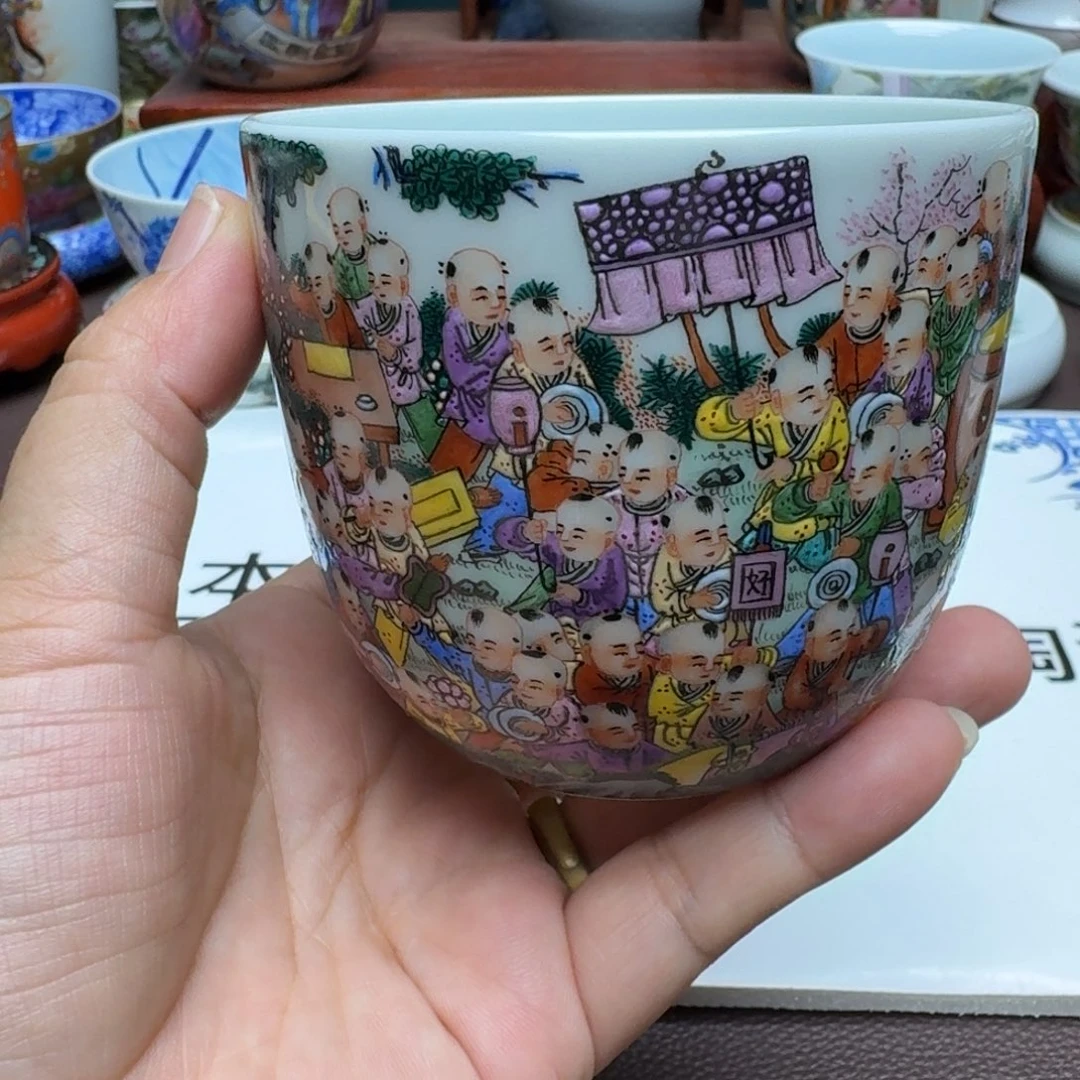 景德镇手工手绘展示