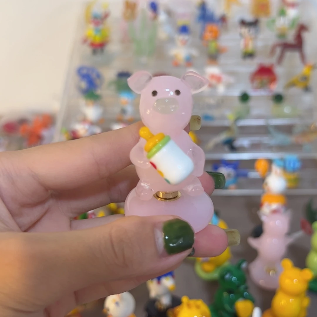 【闪购商品】琉璃手工艺品旋转猪