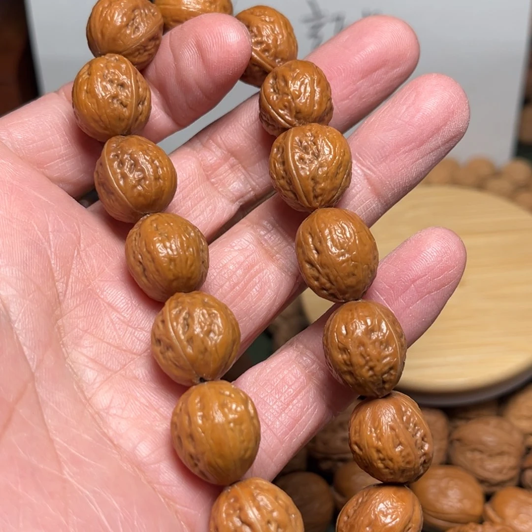 桃核吊坠七*二精品秋子手串核桃