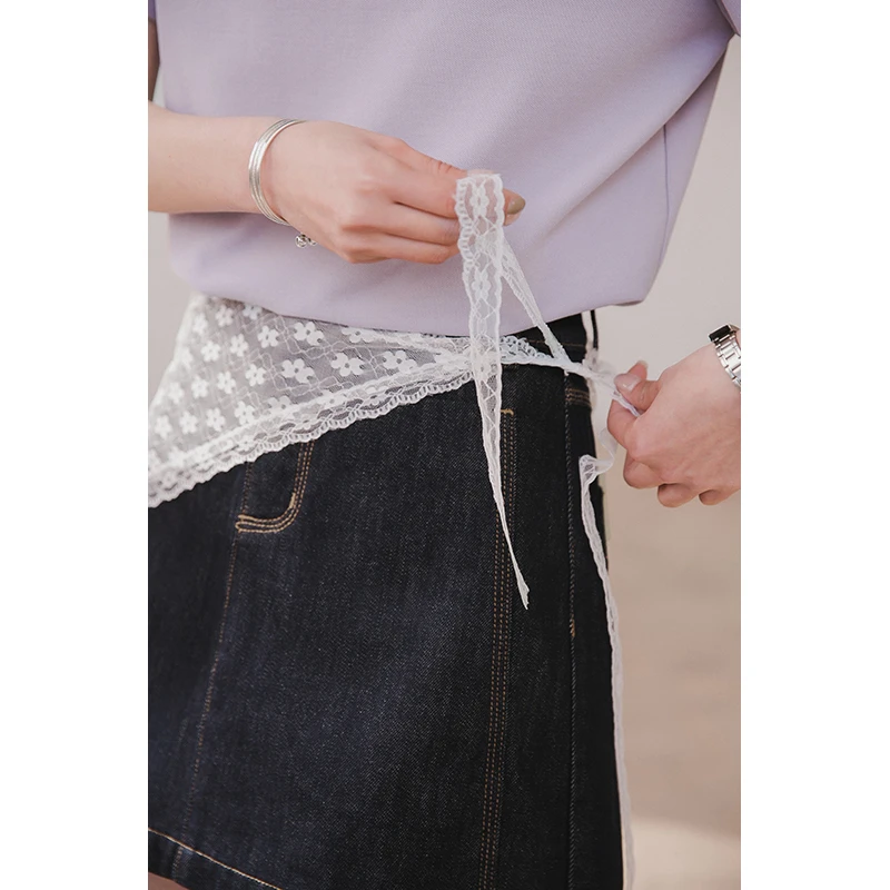 小谷粒ins蕾丝披肩 重工设计感女2025新款轻松搭出叠穿感多用百搭