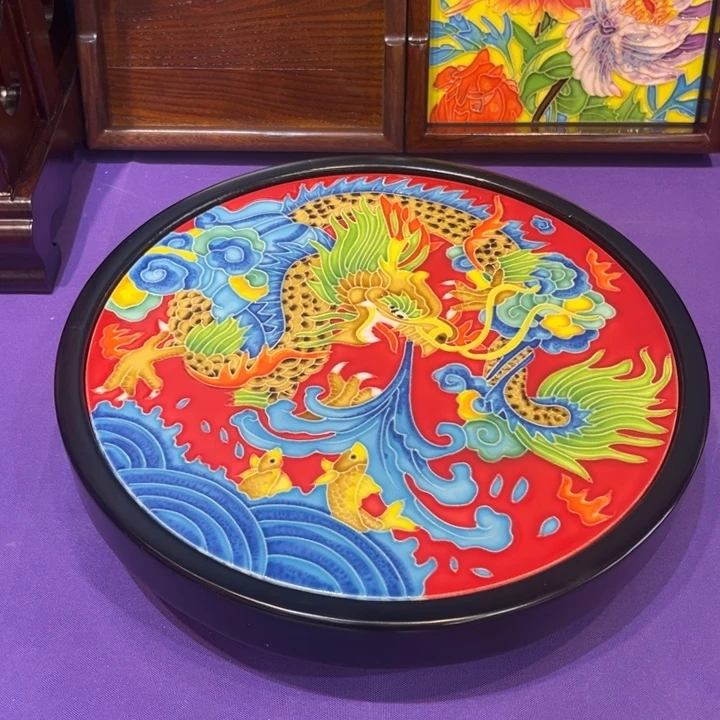 加大款瓷板画艺术作品