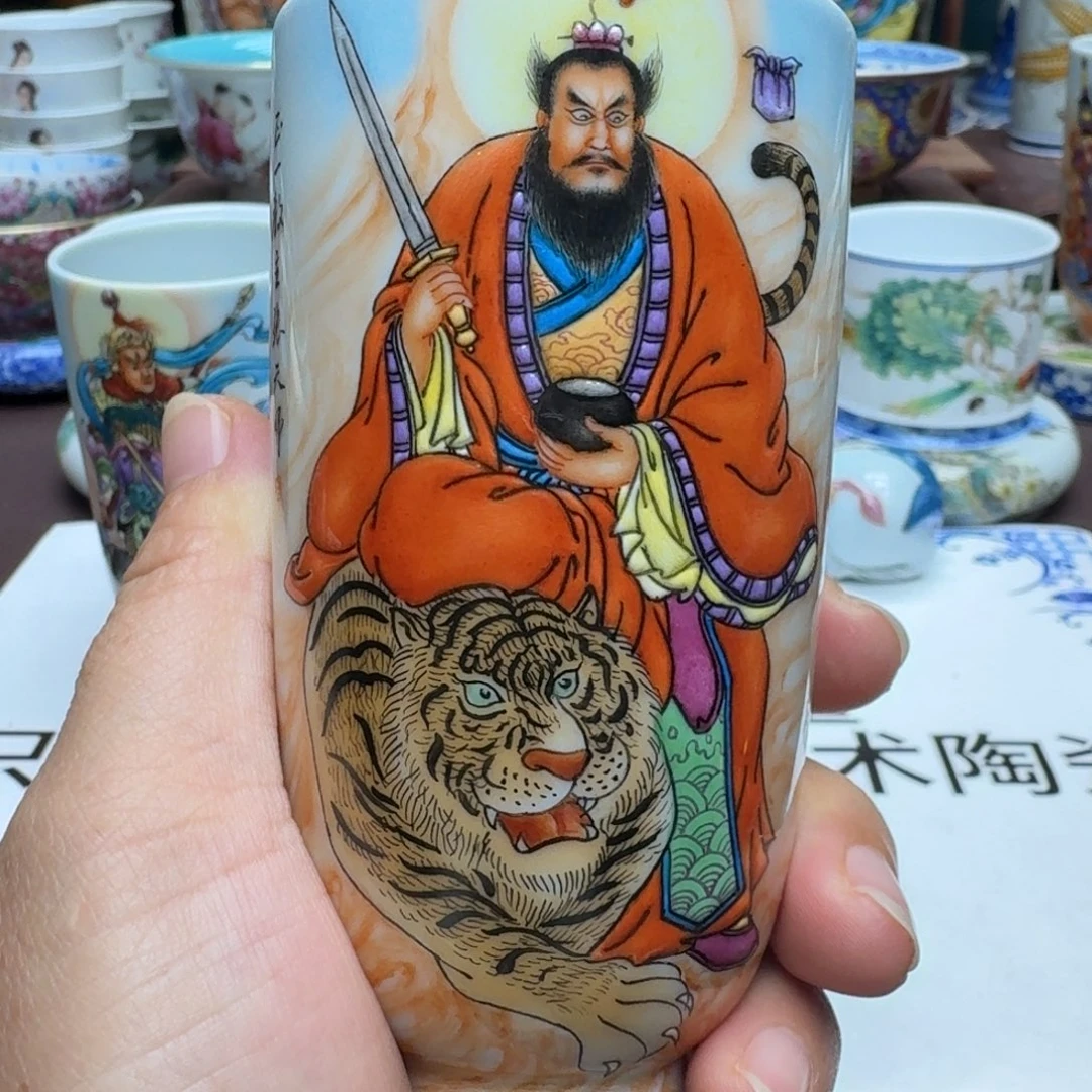 景德镇手工手绘展示