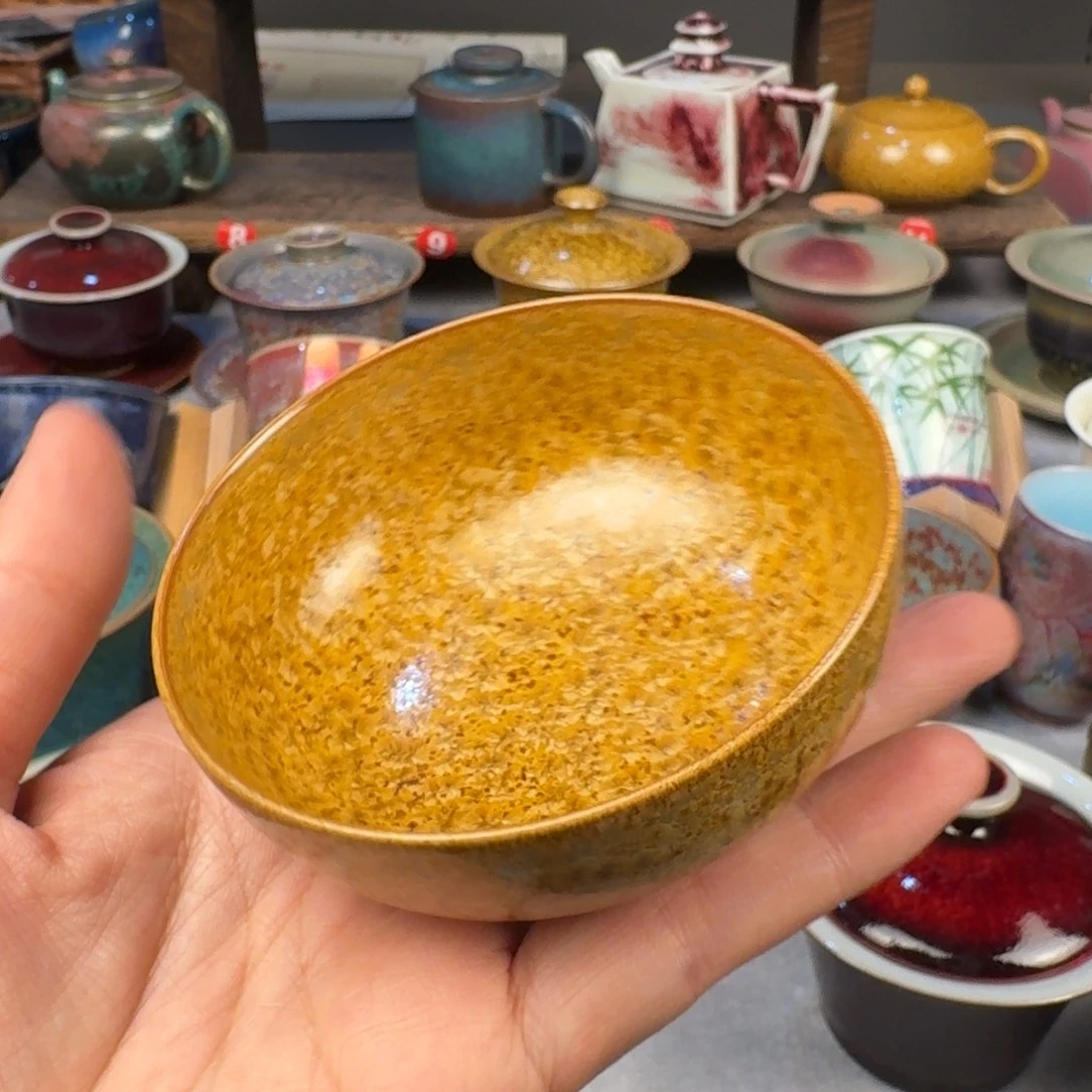 瓷片钧瓷单杯钧瓷单杯钧瓷单杯