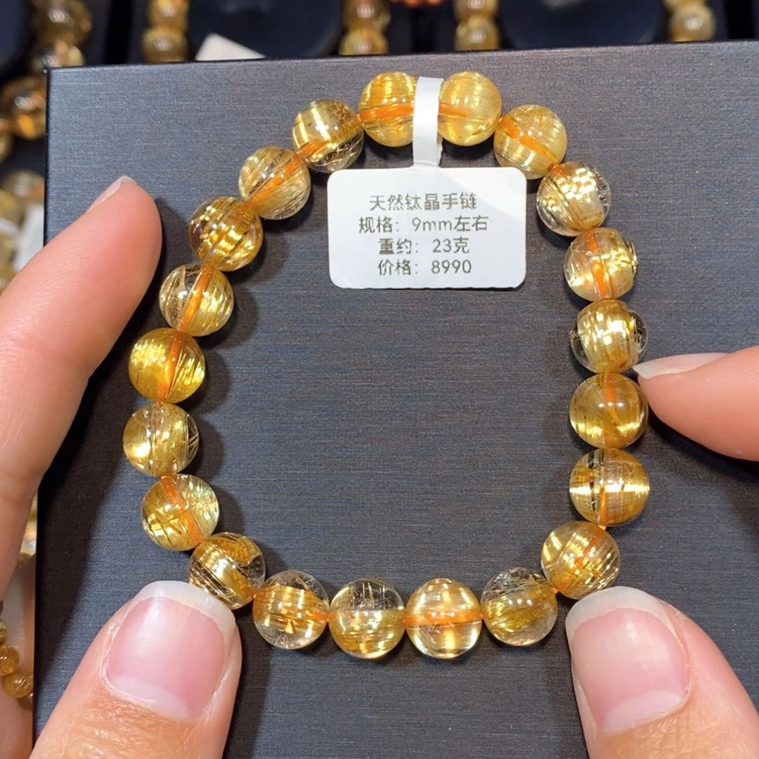 水晶手链未镶嵌手链9mm 瑾