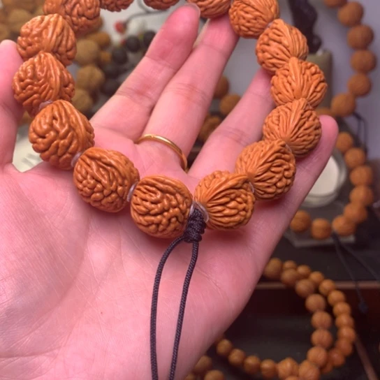 桃核吊坠龙纹桃核