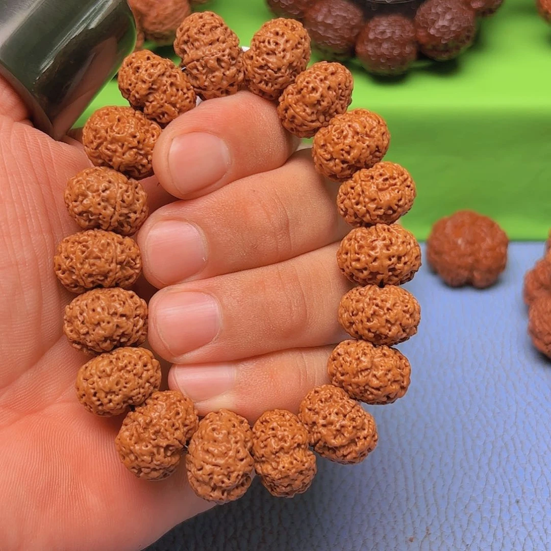 金刚菩提手串梦*梦301/18mm 经典五星蜂王 6瓣