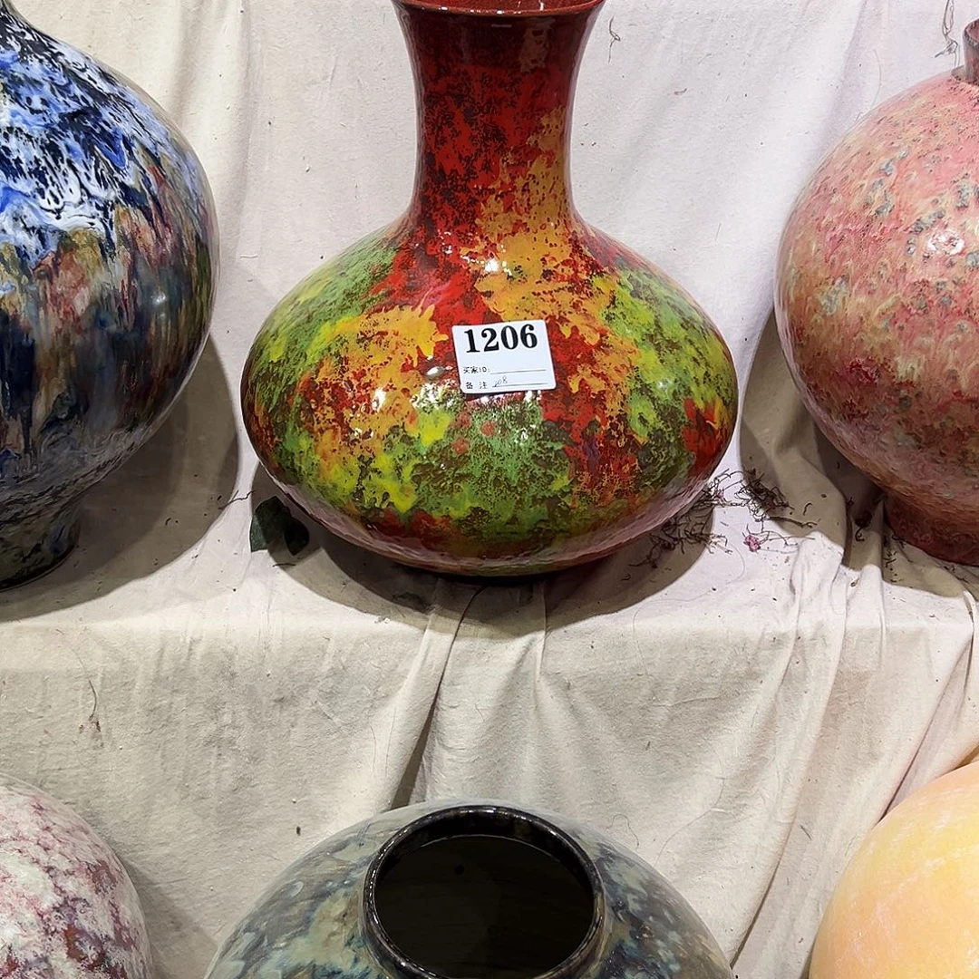 *****瓶1206高34口6陶瓷花瓶无孔
