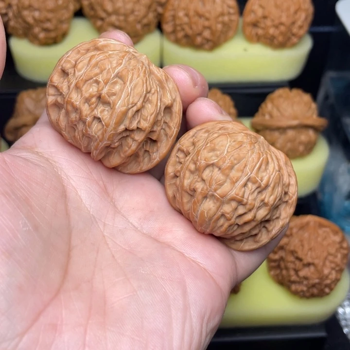 p***儿把件文玩核桃43磨盘