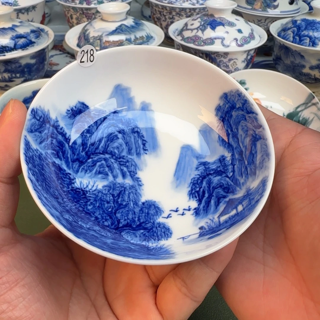 纯手工纯手绘茶具218