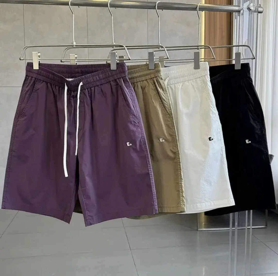2024夏季新款男士短裤休闲裤时尚百搭透气薄款宽松速干弹力
