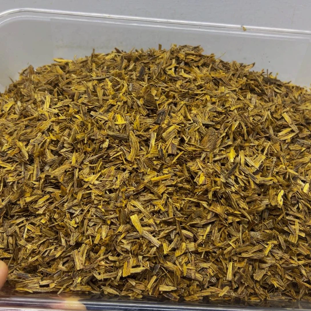 沉香碎屑沉香绿奇楠沉香淳化老料乌身圆叶切珠料50克