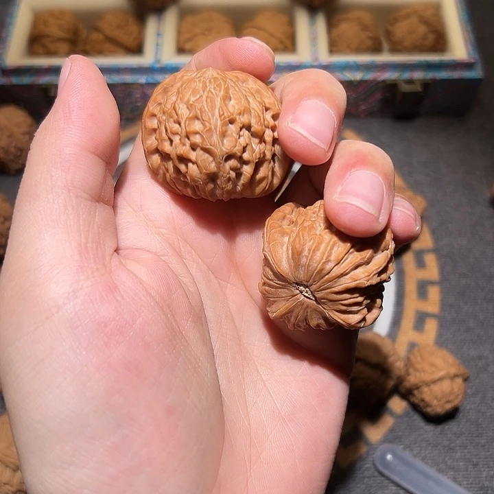 文玩核桃吊坠文玩核桃品种磨盘