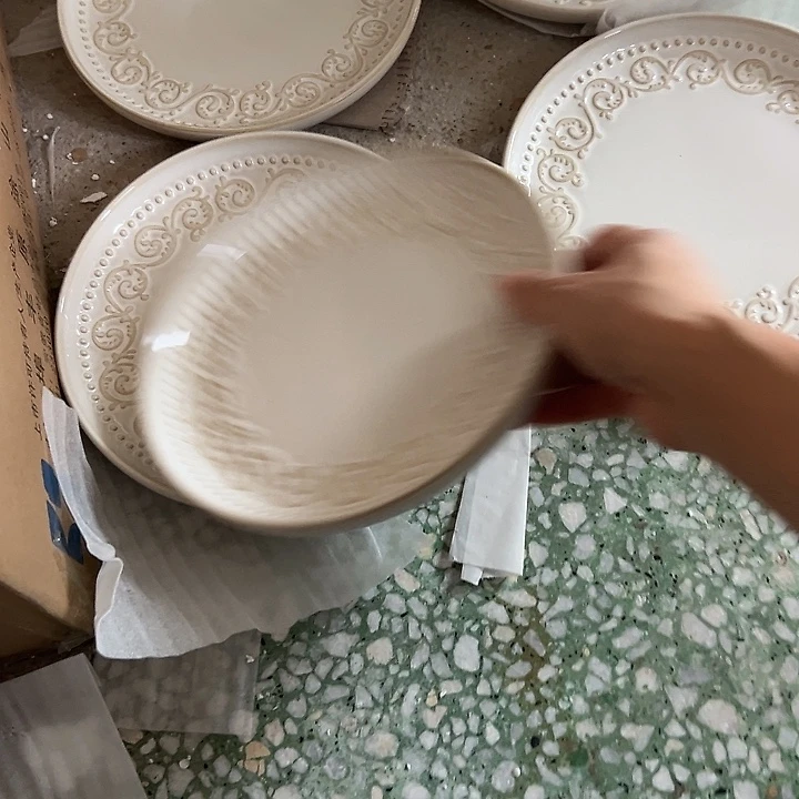 瓷片默认瑕疵商品浮雕3个