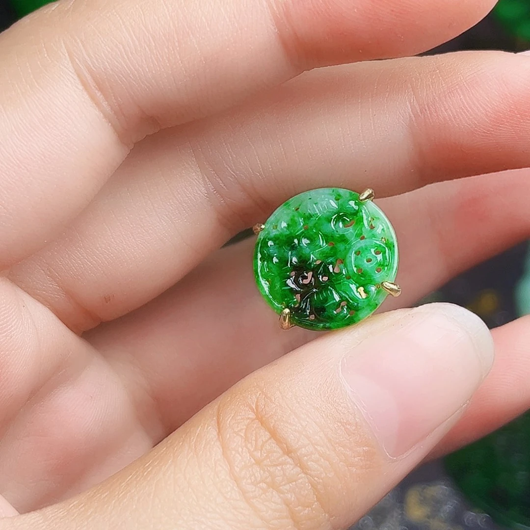 颈饰银S925镶嵌翡翠多样性