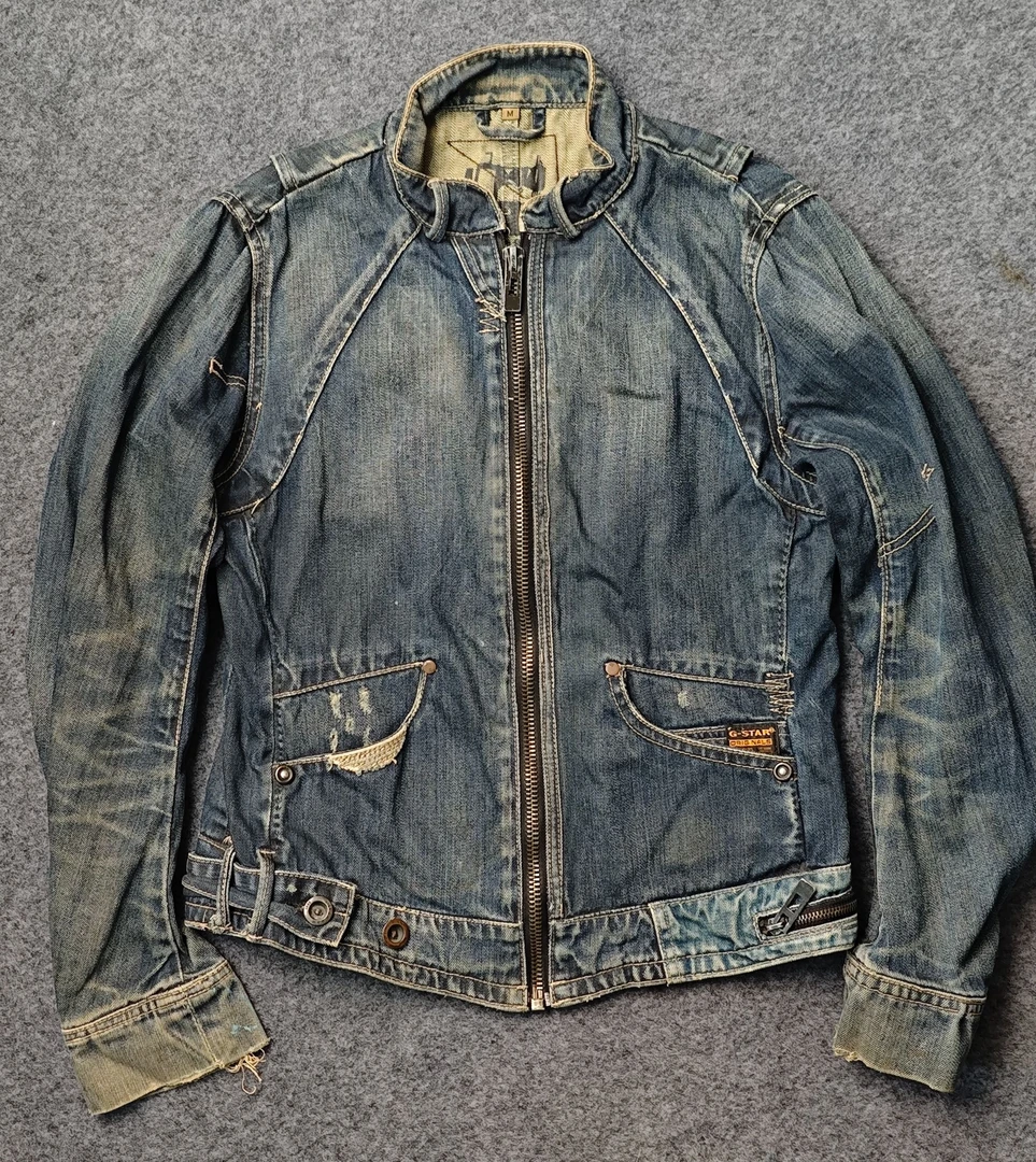 【来财Vintage 】复古古着男女牛仔外套【109-299】拍这里