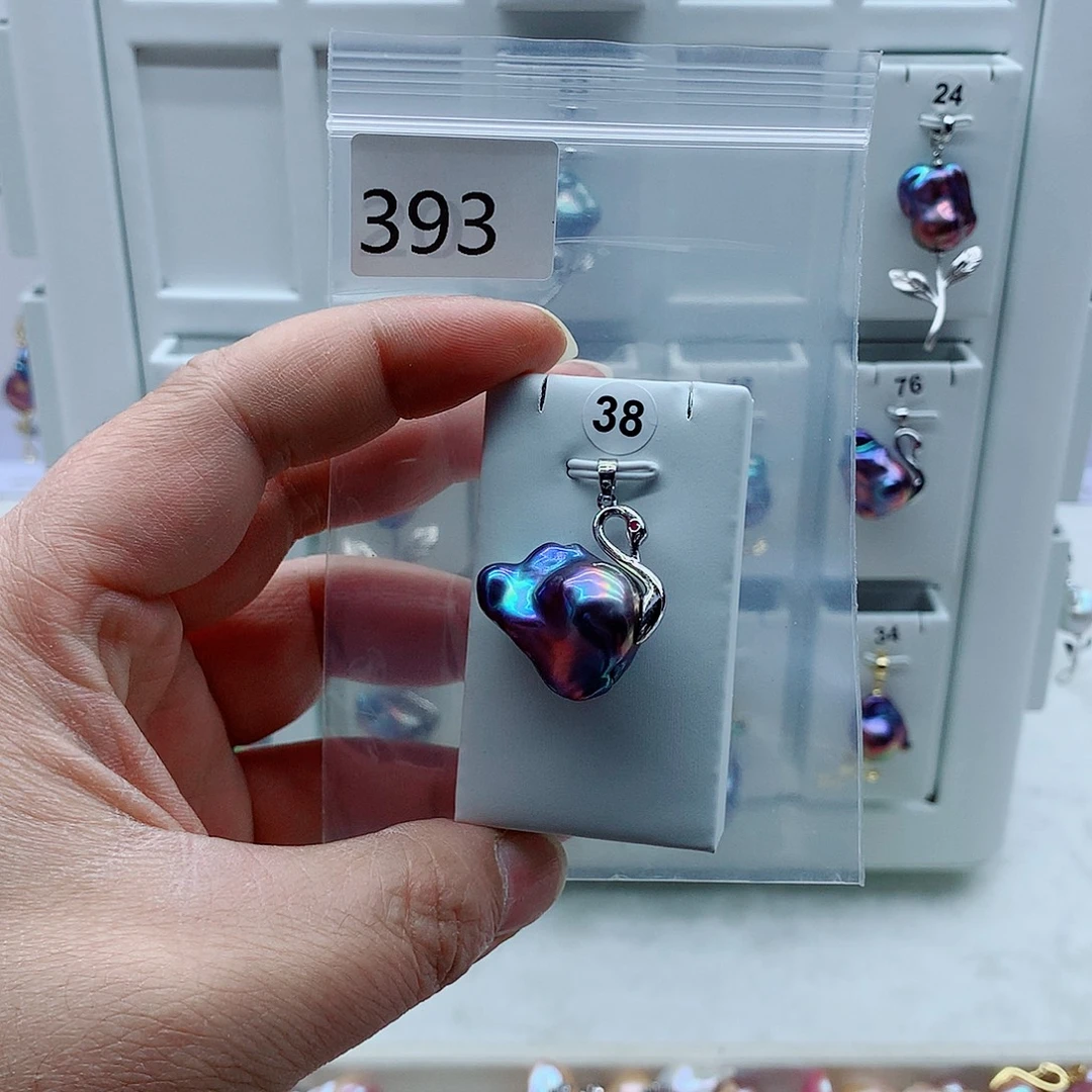 吊坠(不含链)合金淡水珍珠