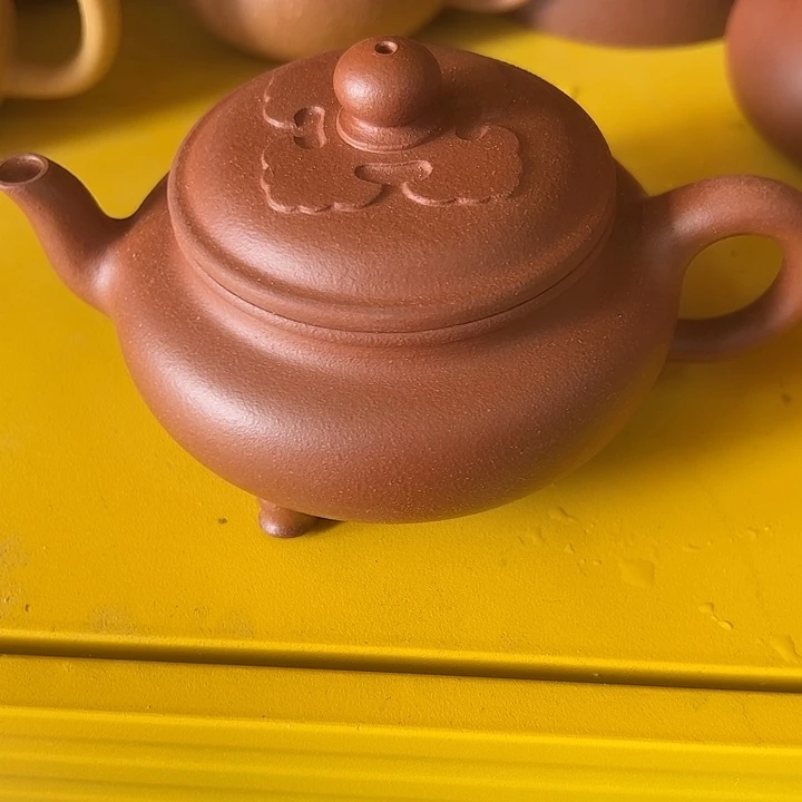 茶壶紫砂埃底槽清大崩如意160cc