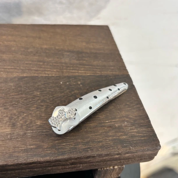 波点爱心小狗发夹FJ1257（一个）