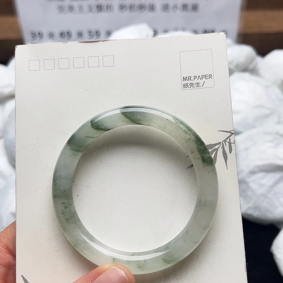 未镶嵌手镯石英质玉7
