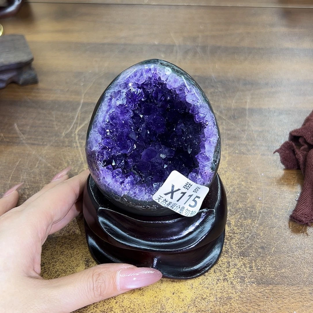 紫晶摆件未镶嵌天然水晶大型摆件未镶嵌
