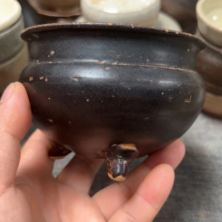 吉州窑茶盏包邮包邮孙*生