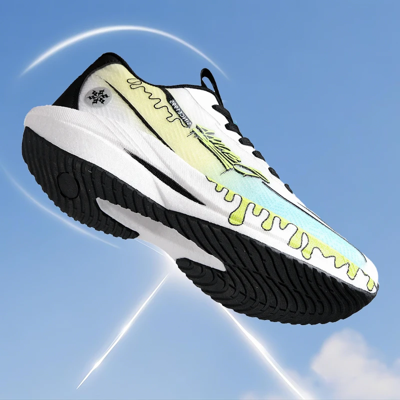 SENMA/森马跑步男鞋春季新款飞织网面透气运动鞋男款时尚休闲潮鞋