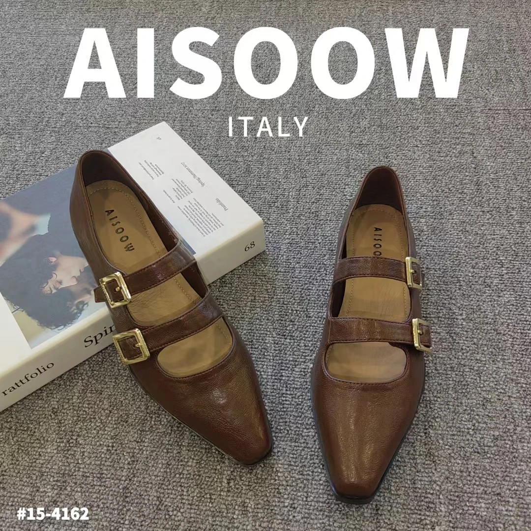 浅口法式单鞋粗跟ol豆豆鞋平底鞋尖头法式小香风单鞋鞋子