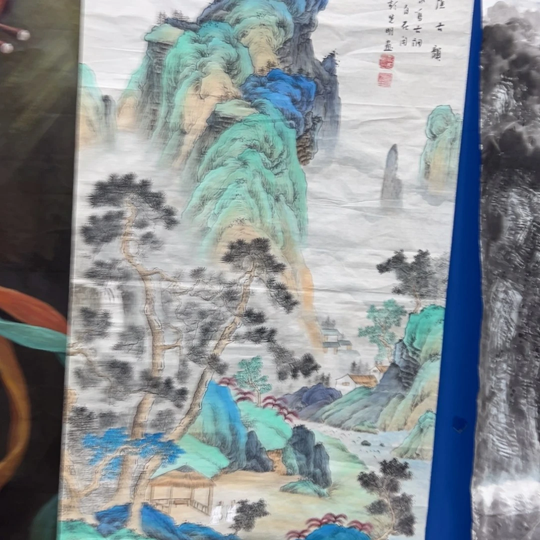 国画国画作品纯手绘