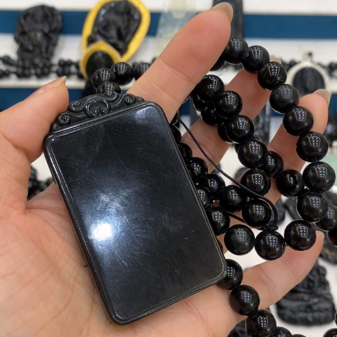 雨***舞蛇纹石玉未镶嵌珠串