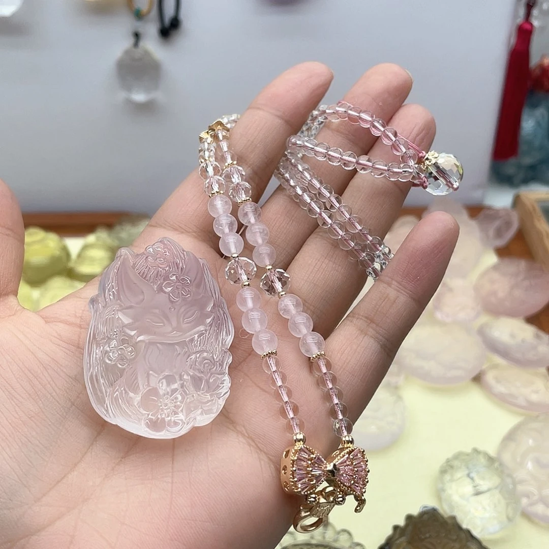 未镶嵌吊坠(赠链)水晶A***l