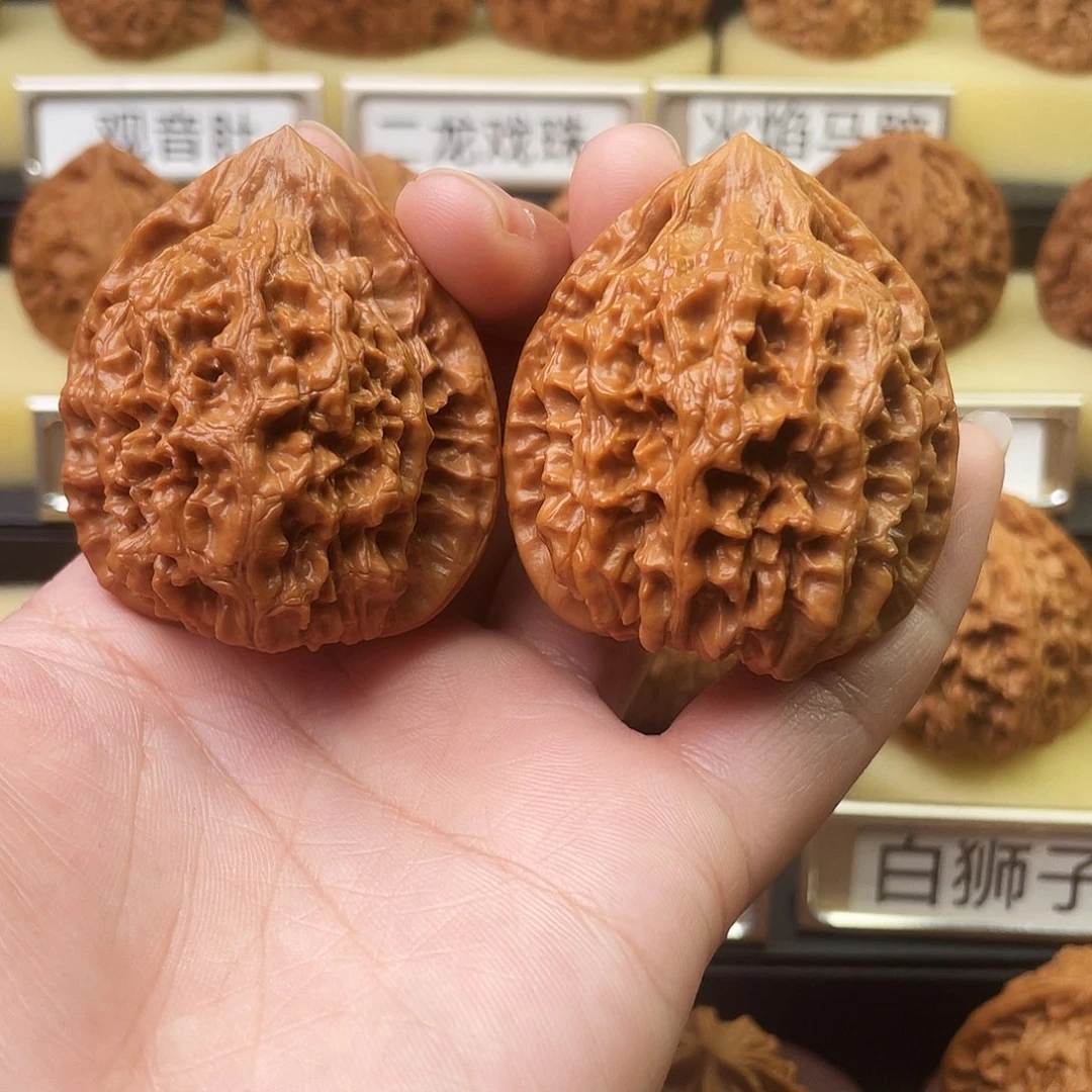 吊坠文玩核桃官帽43尺705