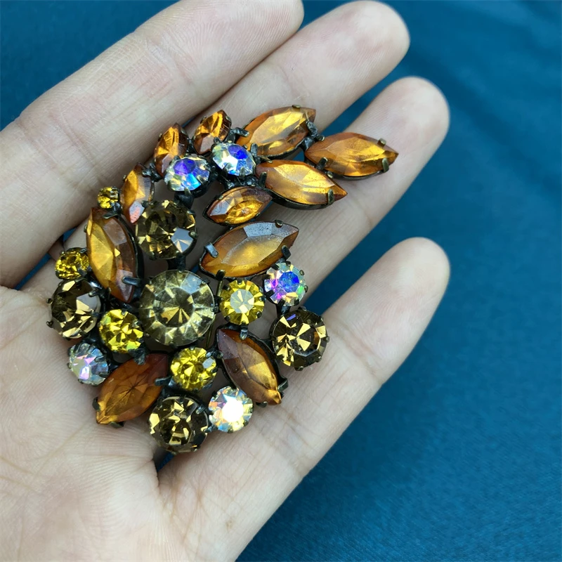 合金胸针 秋意叶片胸针5-3【2070213-044】