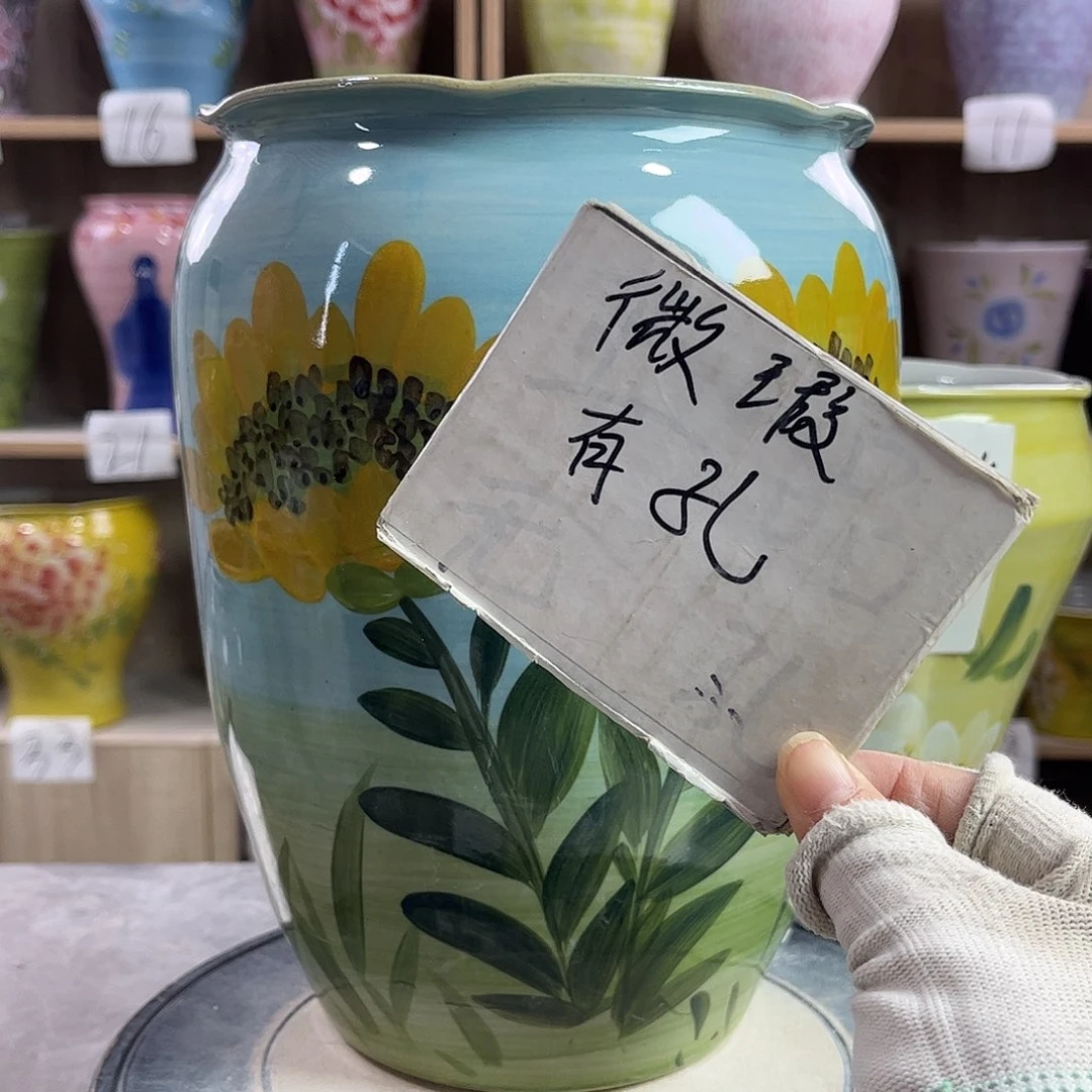 景德镇陶瓷花盆花盆