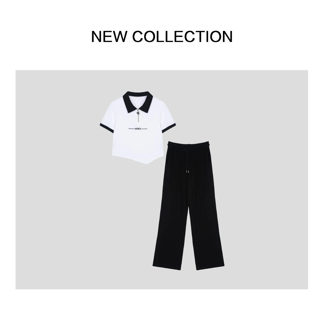 【龙哥专属】D1F27082 女士时尚休闲百搭夏季套装 3962