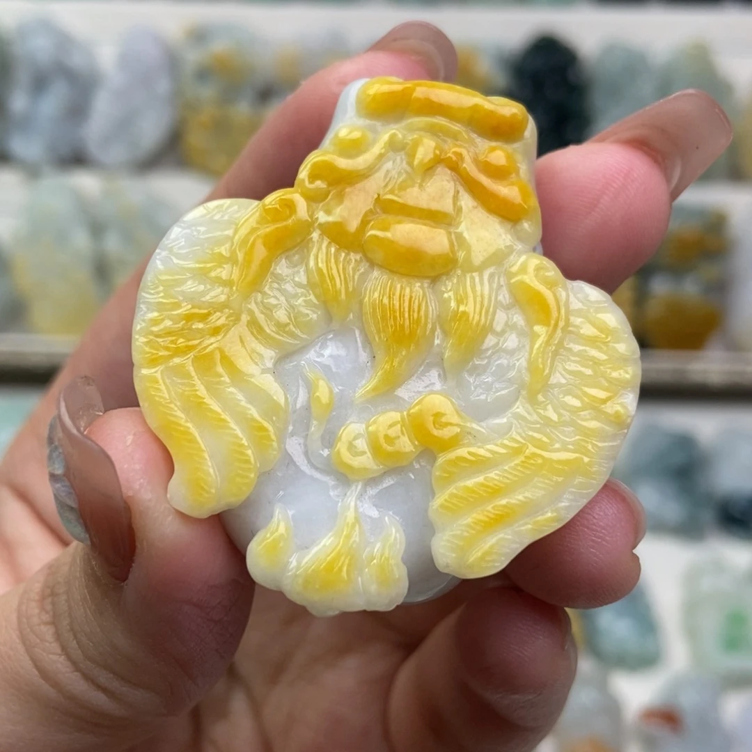 翡翠吊坠(赠链)未镶嵌