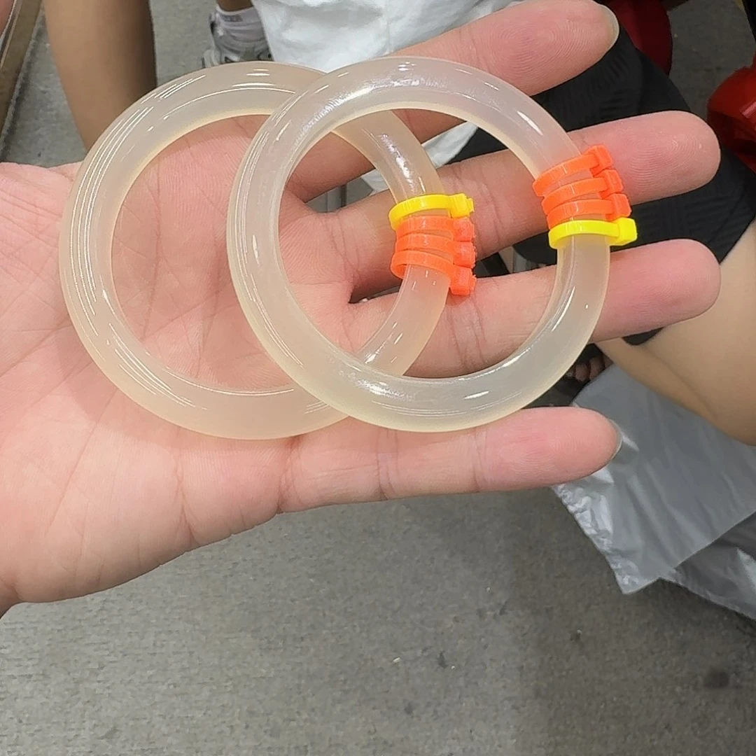 玛瑙/玉髓手镯未镶嵌香槟手镯正圈多样性发其一