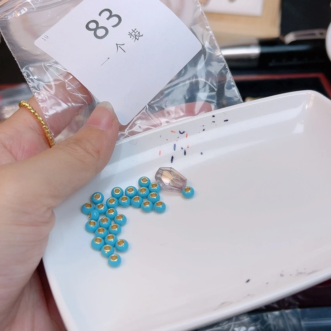 紫晶珠宝半成品银S925镀金镶嵌83