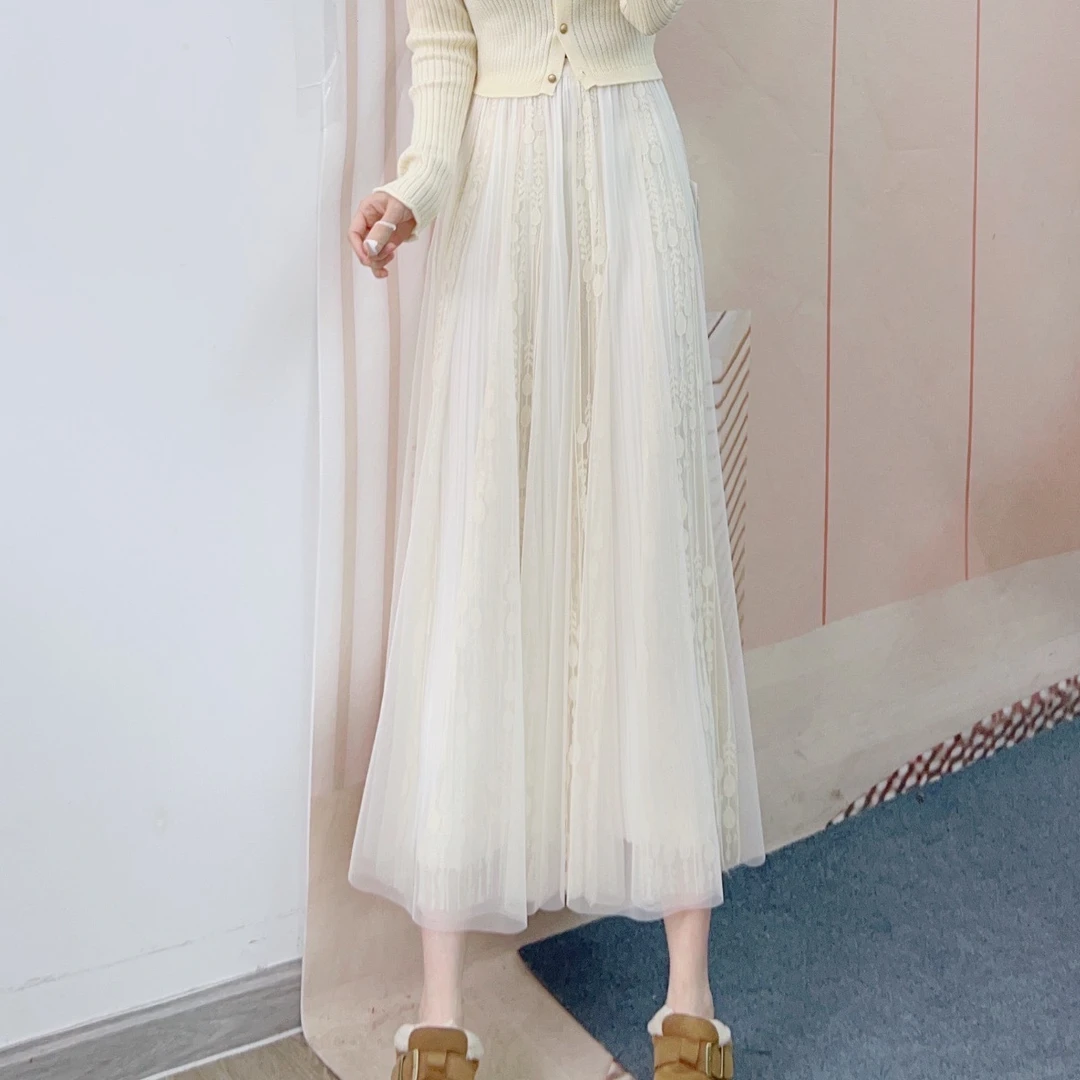 320淑女甜美网纱半身裙3320/XJ