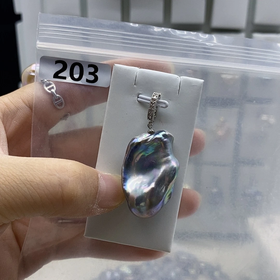 颈饰合金淡水珍珠