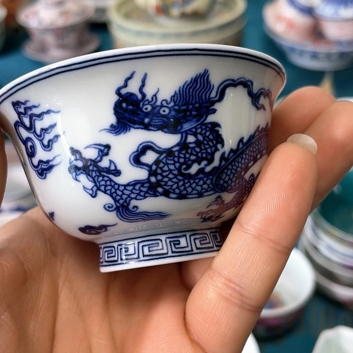 景德镇陶瓷主人杯12333