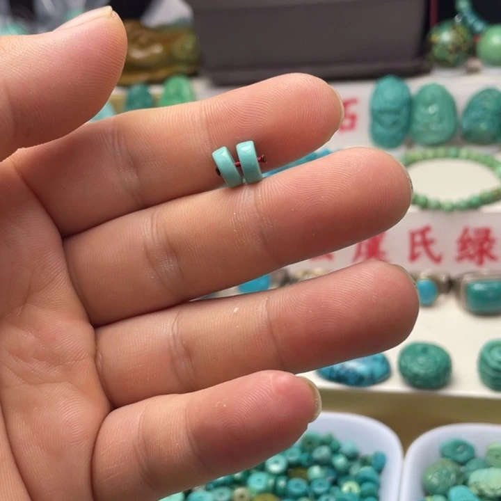 绿松石未镶嵌配饰