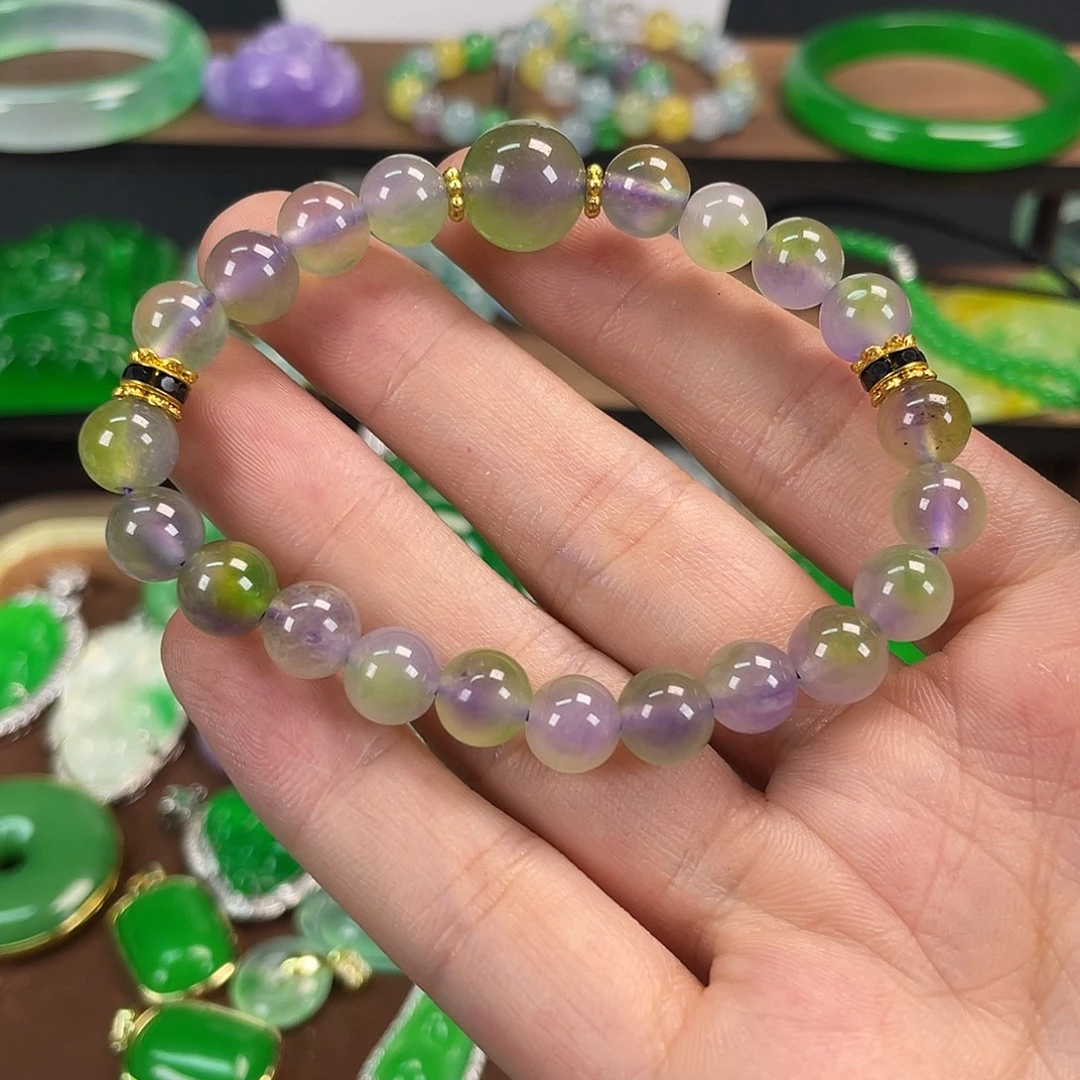 颈饰未镶嵌翡翠手串