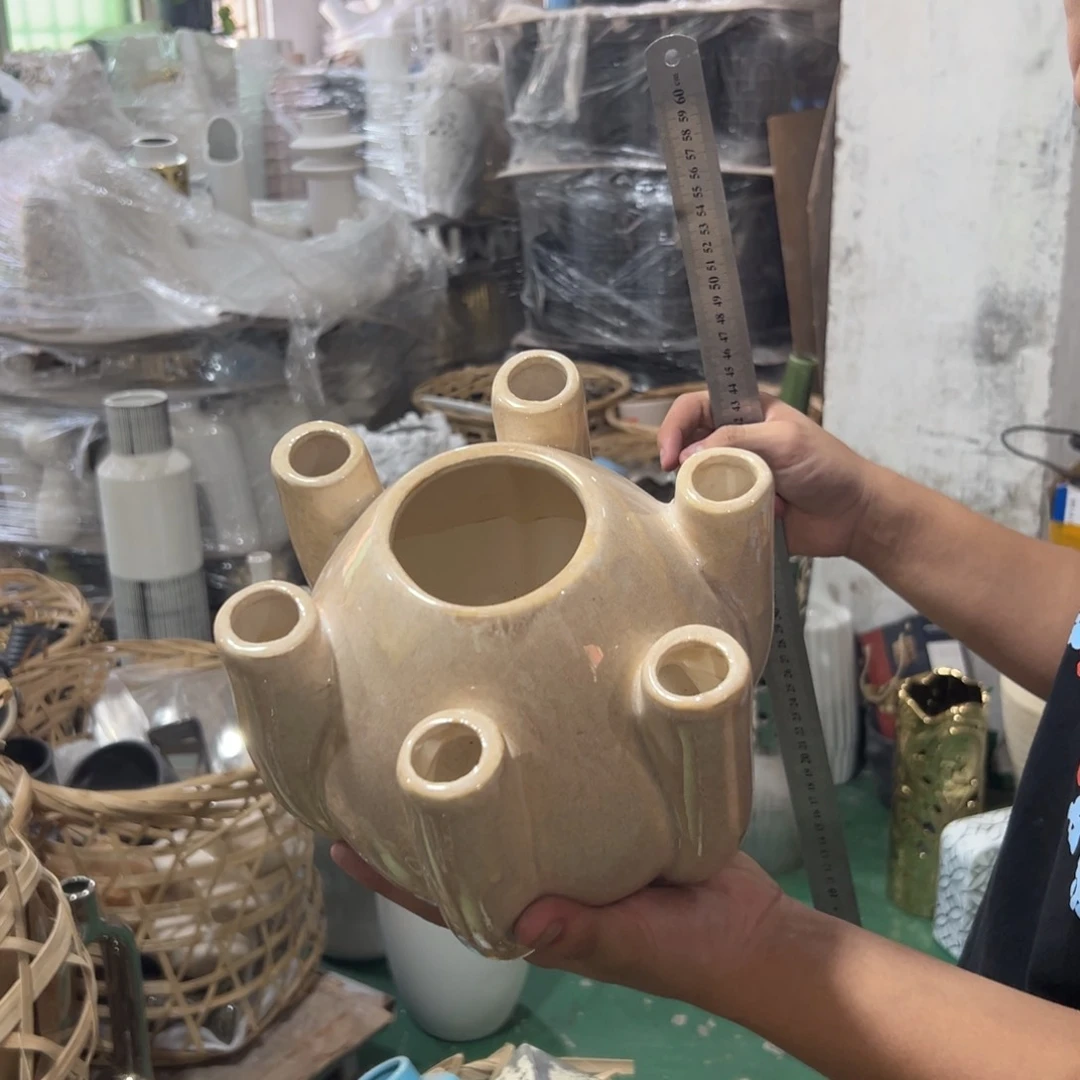 摆件39 号高温陶瓷装饰品（部分微瑕）气泡