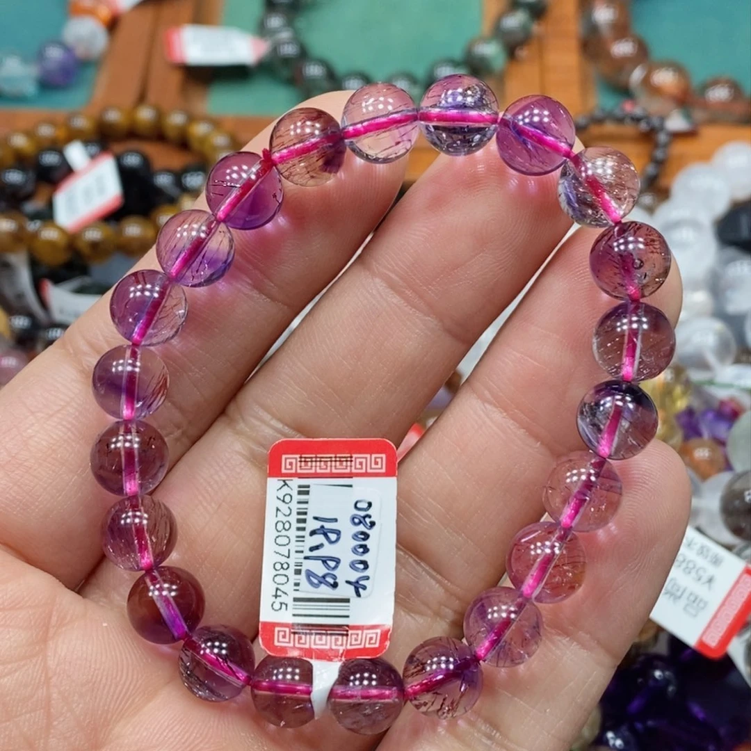 水晶手串未镶嵌天然