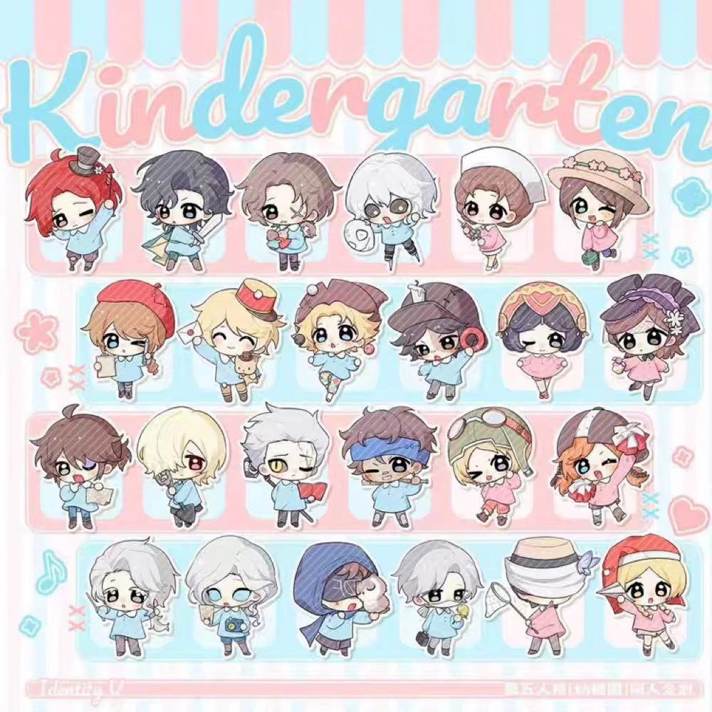 【拆盒】同人周边 幼稚园系列盲盒毛绒吧唧 透卡立牌 全直播间代拆