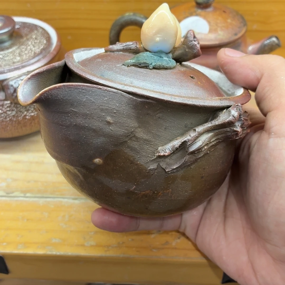 陶园柴烧精品高货673瑕