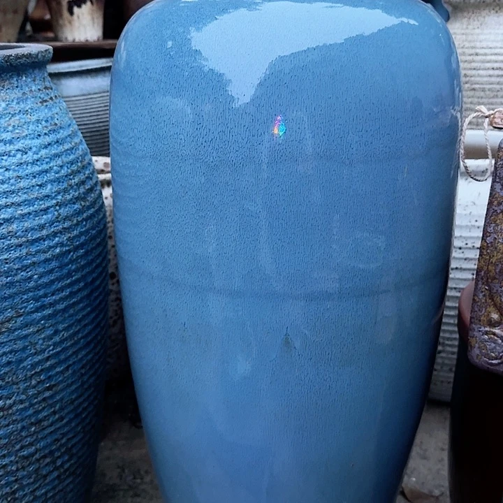 紫砂花盆高度73口径23