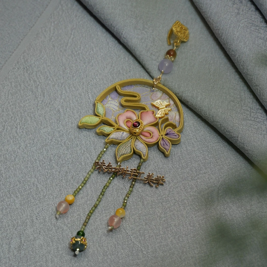 非遗手工盘扣【言善】压襟汉服中国风旗袍首饰新中式国潮